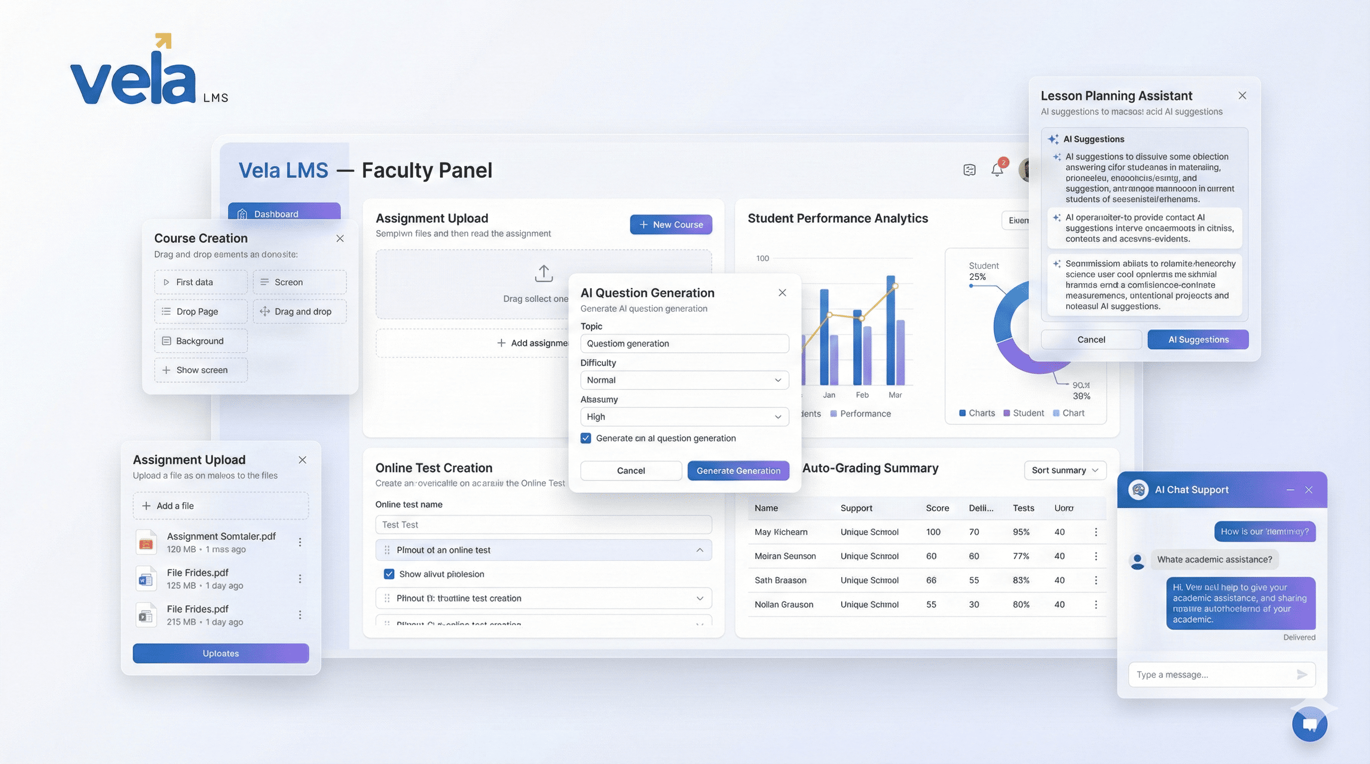 Vela Suite - AI-Powered Education Management System | Smart Learning ...
